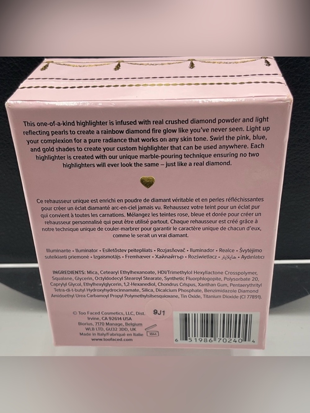 Too Faced Diamond Light Multi-Use Highlighter Compact - Picture 13 of 14